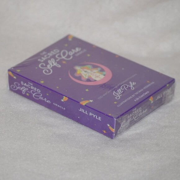 NWT The Sacred Self-Care Oracle Deck 55 Tarot Cards By Jill Pyle - Picture 4 of 4